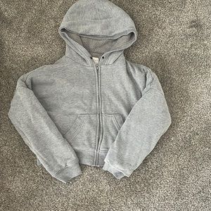 Soft zip up hoodie